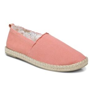 Vionic Beach‎ NWOB size 8 Laguna Coral Espadrille Canvas Slip-Ons